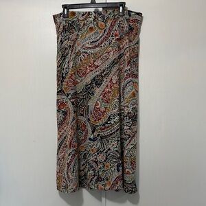 Vince Camuto Paisley Print Women's Skirt